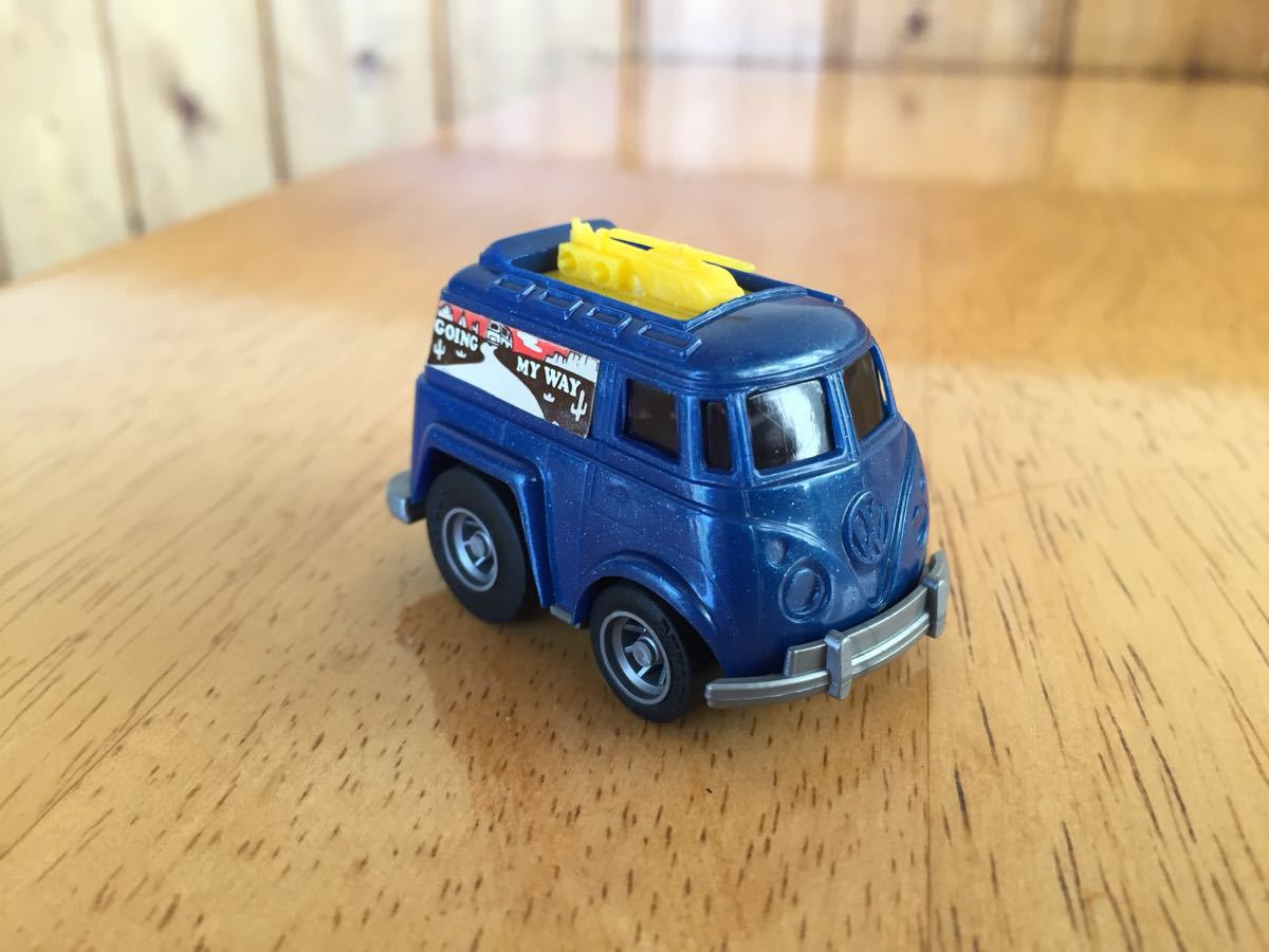 チョロQ 日本製 Aシリーズ No.A-18 VW- microbus 青メタ 絶版 希少