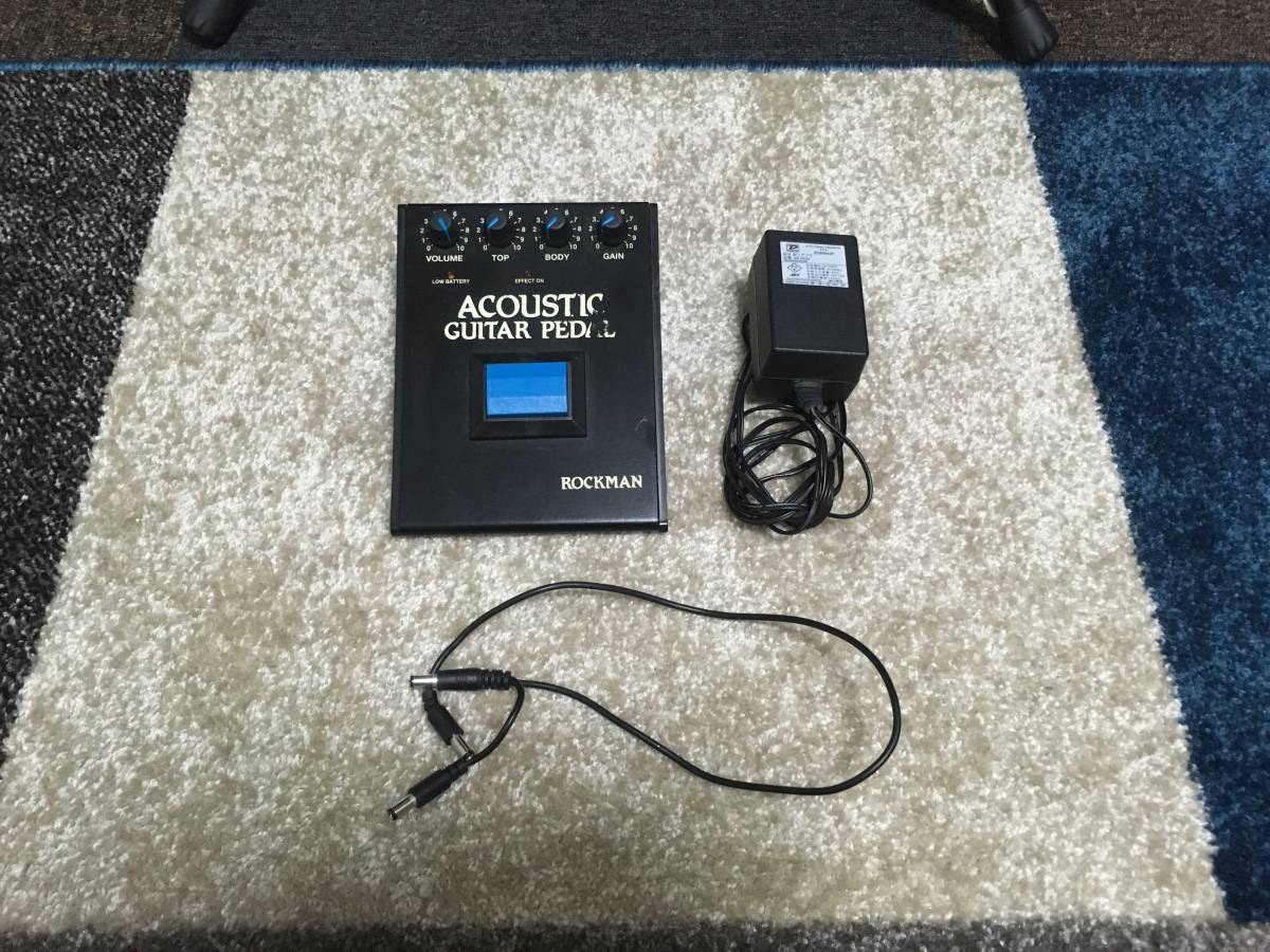 ギター ROCKMAN ACOUSTIC GUITAR PEDAL 送料無料 ROCKMAN ACOUSTIC