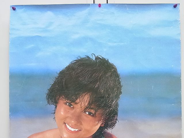 ∀希少 斉藤慶子 ポスター 145×69cm MINOLTA/ミノルタ 宣伝 告知 販促