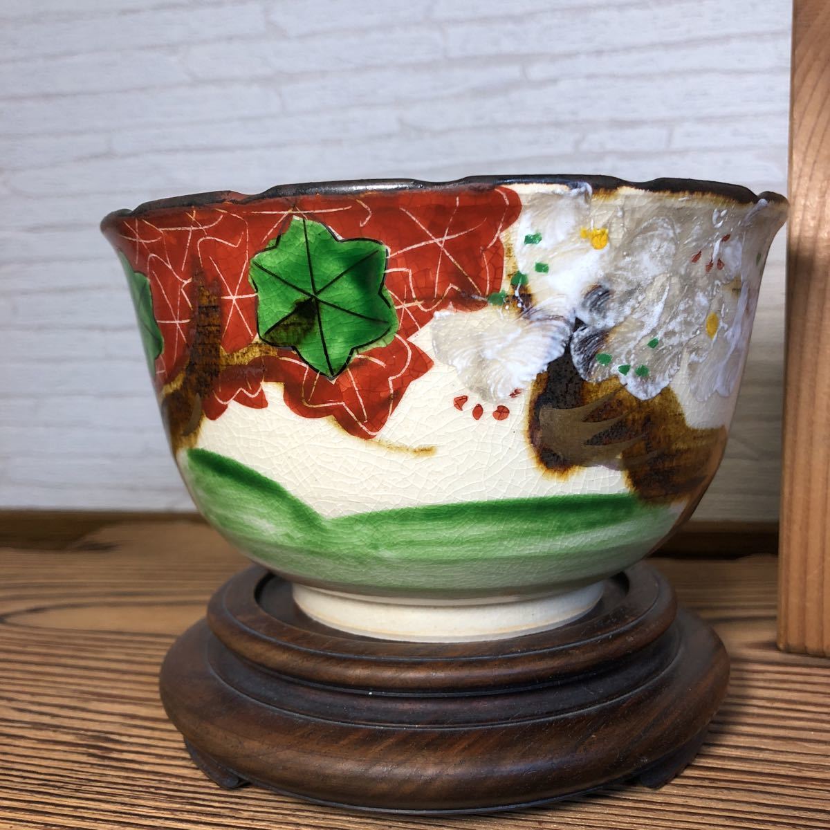 平安京泉 茶器揃 清水焼 平安京泉京焼清水焼玉露手描き色絵染付煎茶器