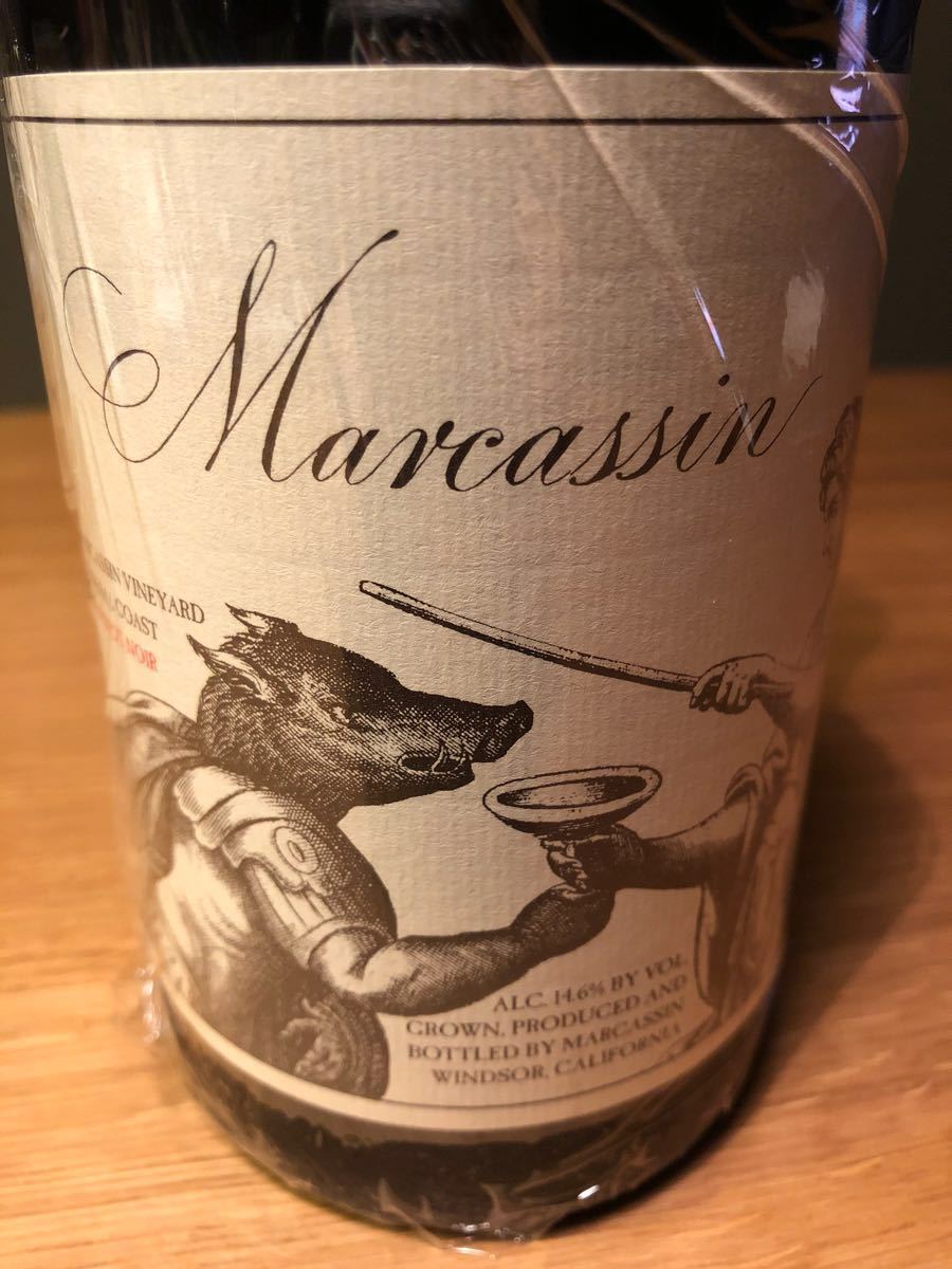 Marcassin Vineyard Pinot Noir 2010 Sonoma Coast マーカッシン ピノノワール 750ml RP95