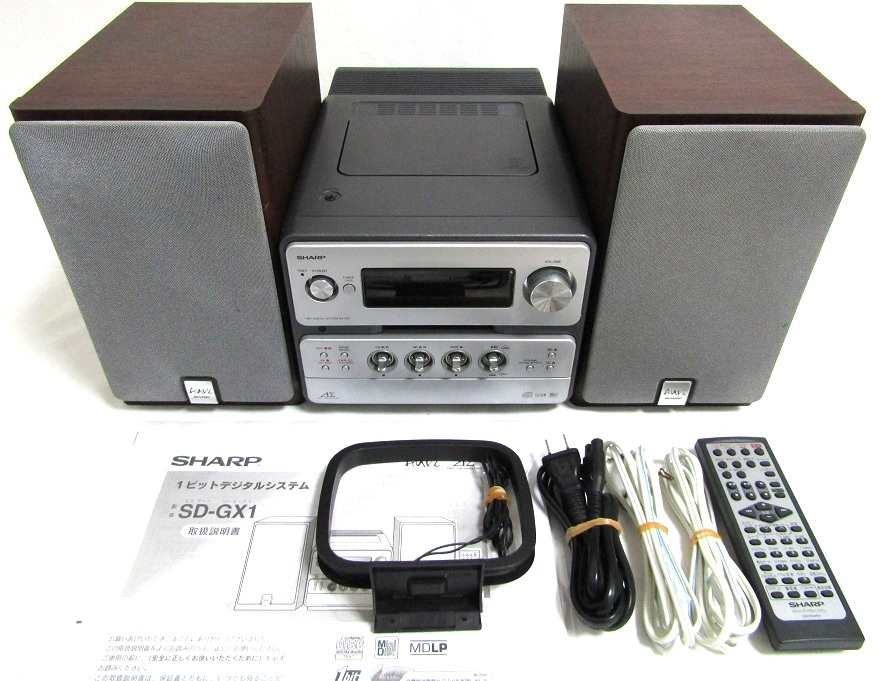□□【完動品】Victor/ビクター UX－Z2 マイクロコンポーネントMD