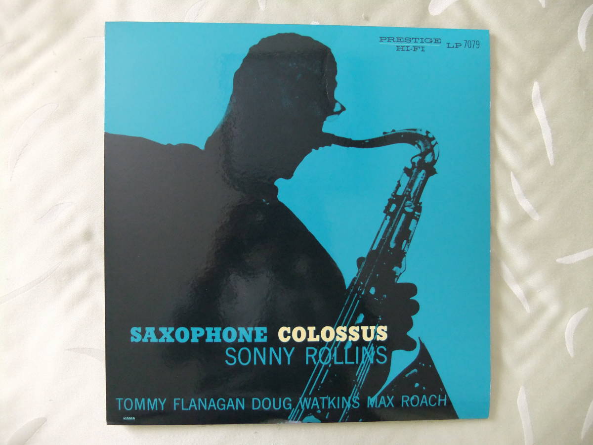 ■国内盤(美盤)大量出品・円盤新世紀(PR7079)Sonny Rollins/SAXOPHONE COLOSSUS(DIW-9006)