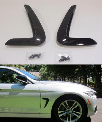 【新作登場，新品】 BMW F32 F33 F36 艶有黒 黒塗装済 サイド ベント フェンダー ダクト カバー2014-2018(サイド)｜売買されたオークション情報、yahooの商品情報をアーカイブ公開 - オークファン BMW用