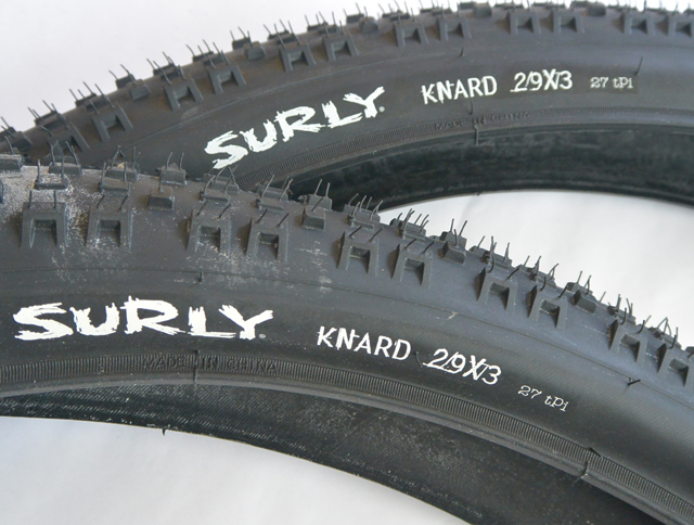 送料600円】 未走行品!! サーリー KNARD 29×3インチ 2本セット /