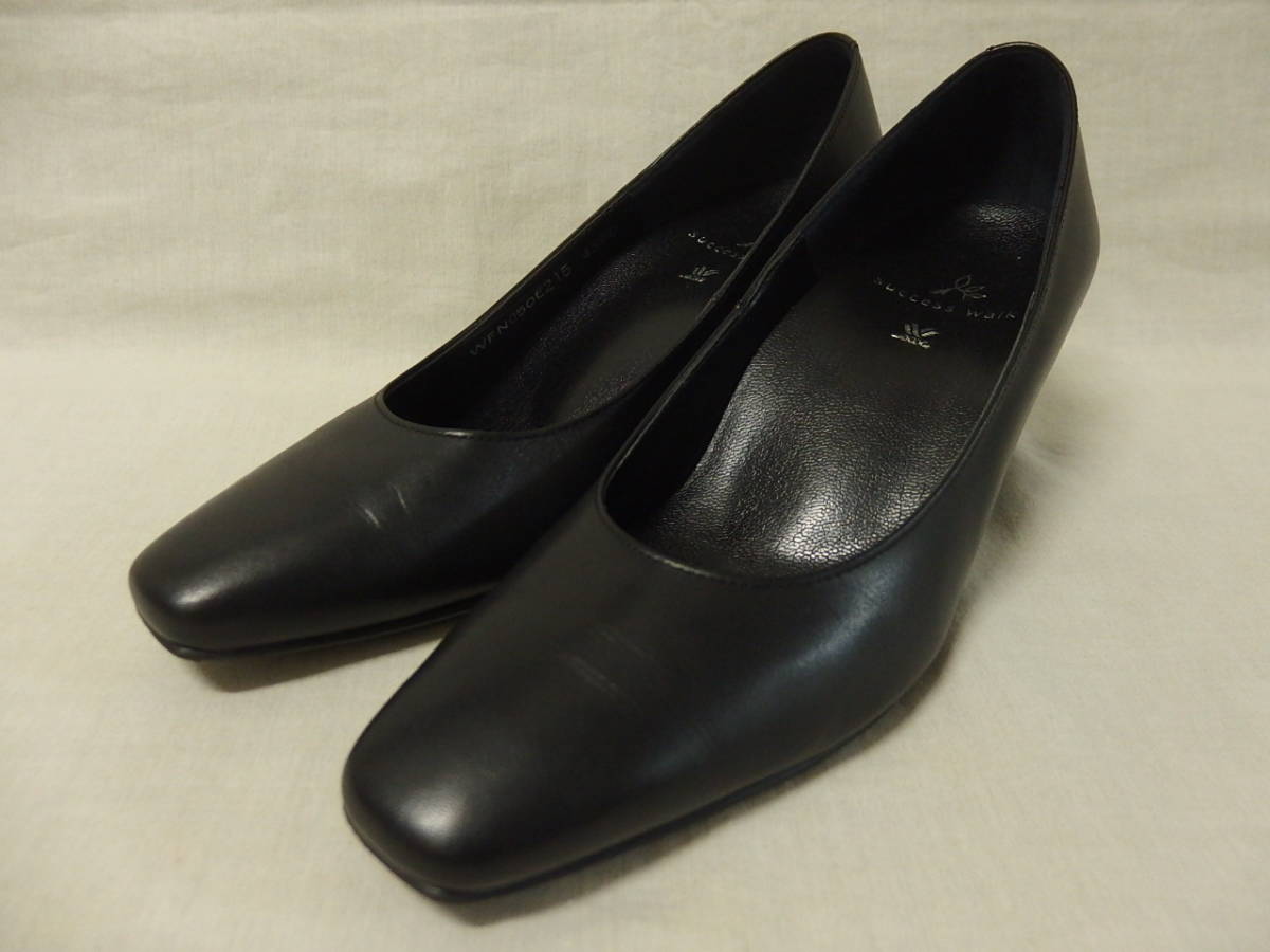 ☆美品 人気 足の優しい ワコール サクセスウォーク wacoal パンプス 21.5cm E success walk WFN050☆