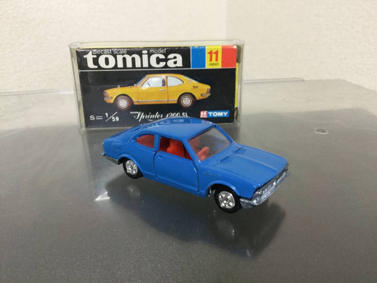 トミカ黒箱カローラスプリンター1200SL（日本製）（輸出仕様 