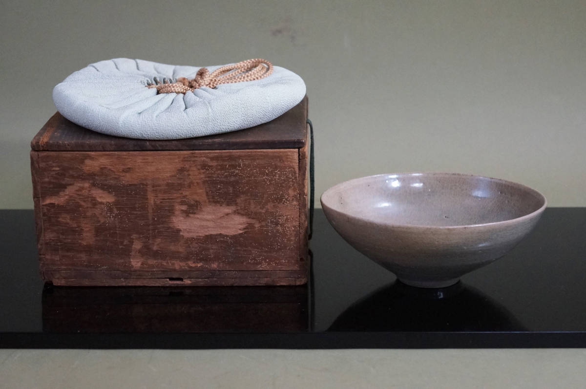 佳香】柳昌坤 瑞昌窯 花三島茶碗 共箱 栞コピー 茶道具 本物保証 古