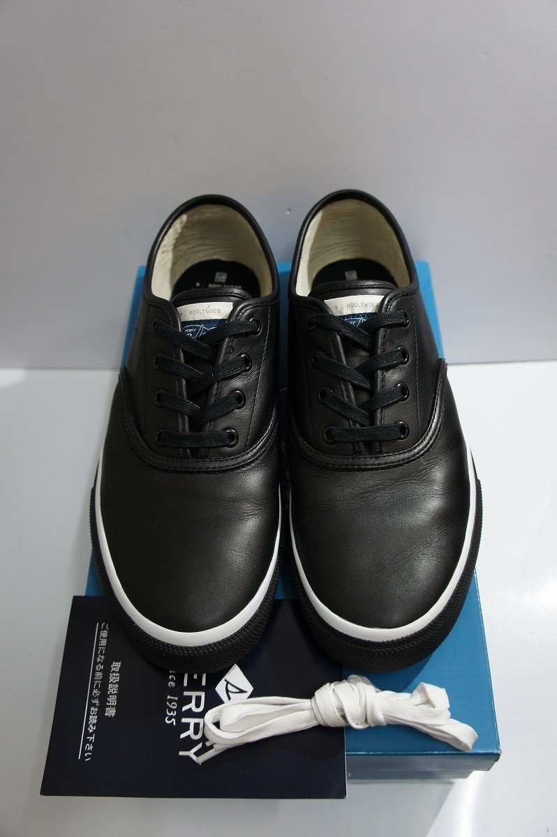 お買い得，大人気 18SS N.HOOLYWOODミスターハリウッド&times;SPERRY TOP-SIDERスペリートップサイダー CLOUD CVO レザー デッキシューズ スニーカー 黒727I(その他)｜売買されたオークション情報、yahooの商品情報をアーカイ その他
