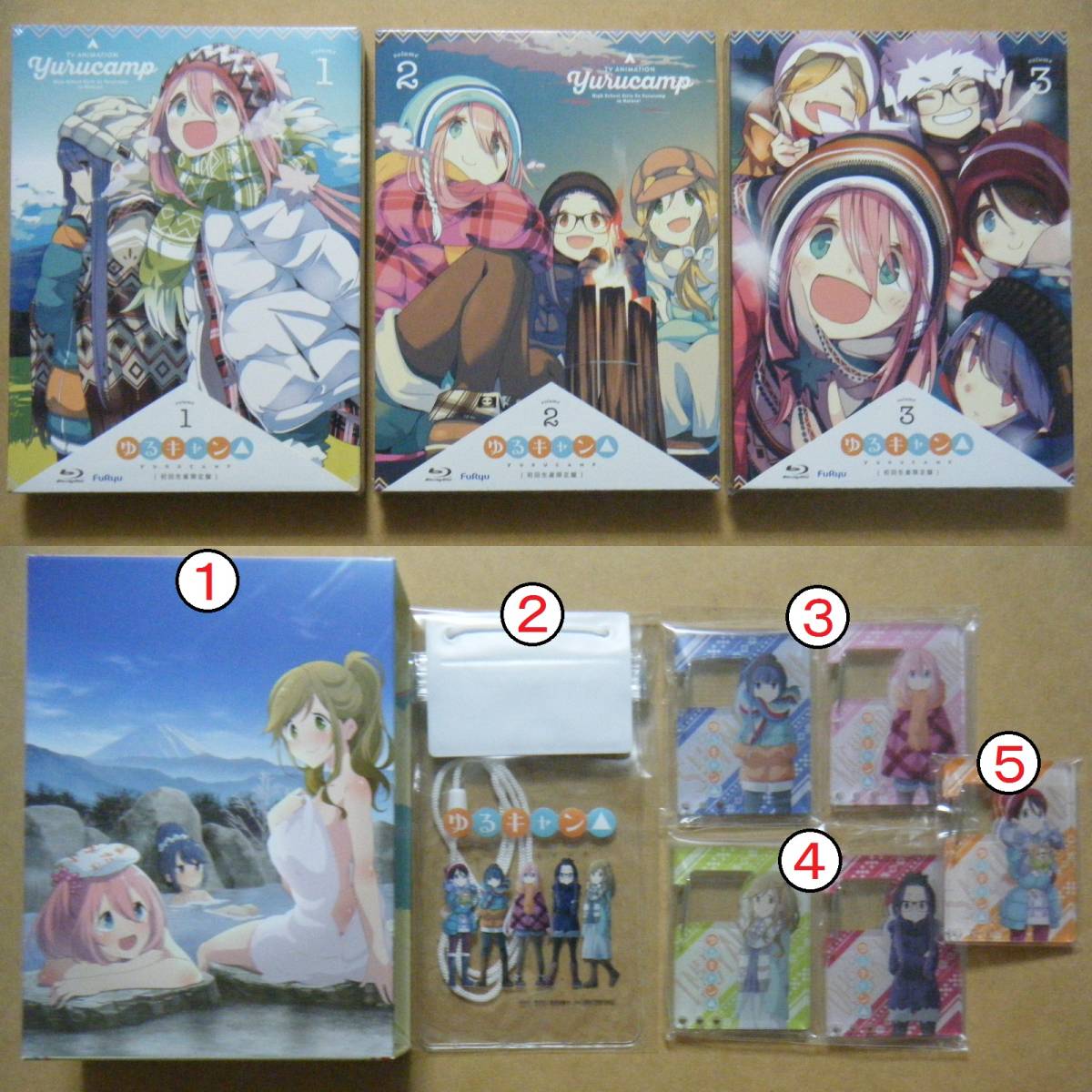 ゆるキャン△ Blu-ray : BOX 公式通販 | 全3 初回生産限定盤 Blu-ray 