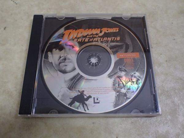 FM TOWNS/MARTY CD-ROM インディ・ジョーンズ アトランティスの運命