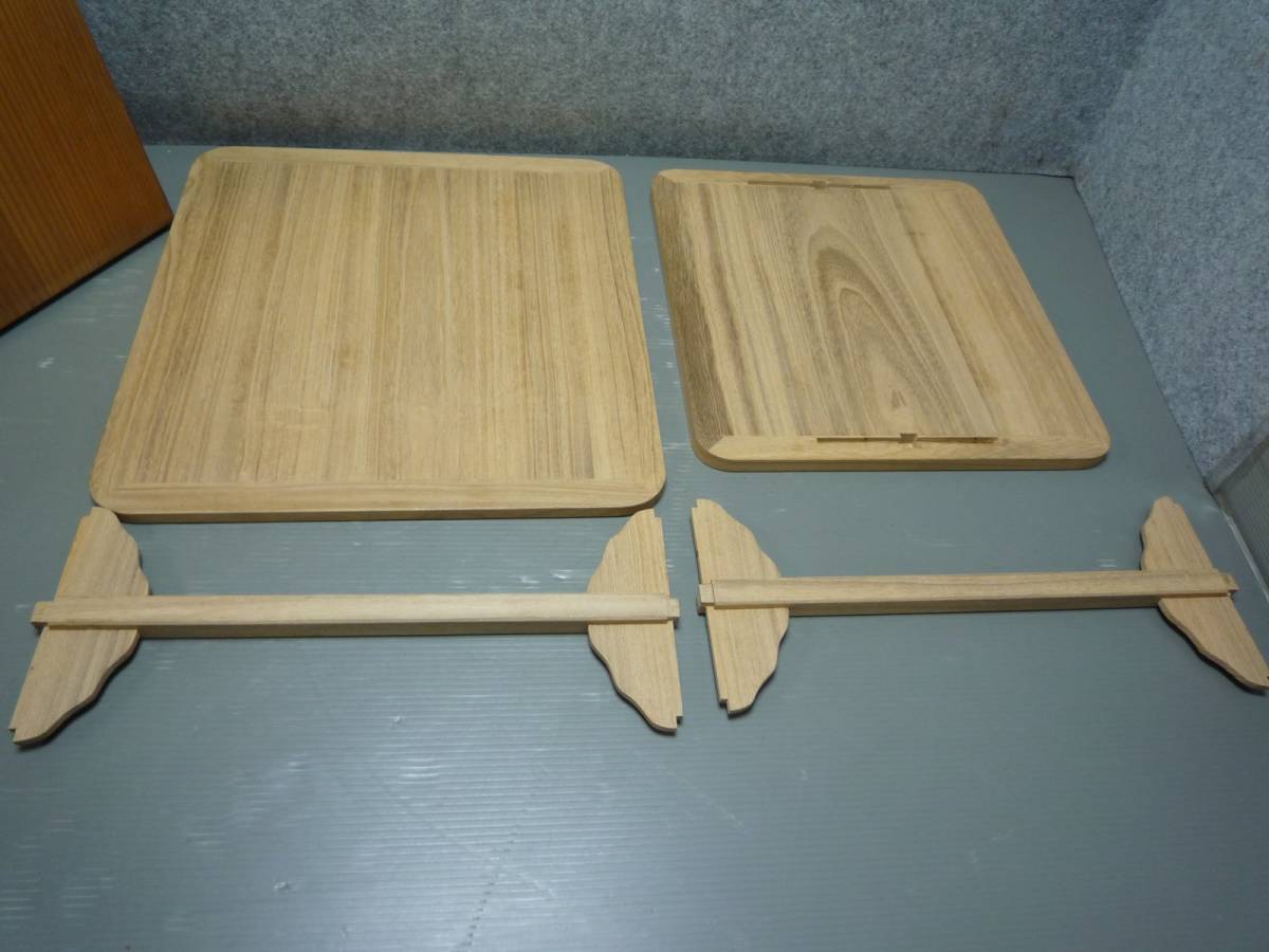在銘 唐木 材 倣竹組 提梁 涼炉 台 】 煎茶道具 木工芸 茶器 湯沸 