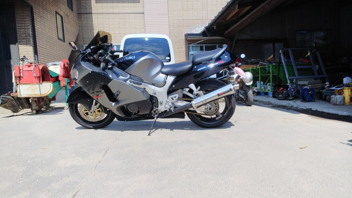 gsx1300r Hayabusa 隼 平成14年登録 EU仕様 車検有 現車確認可 宮城県発