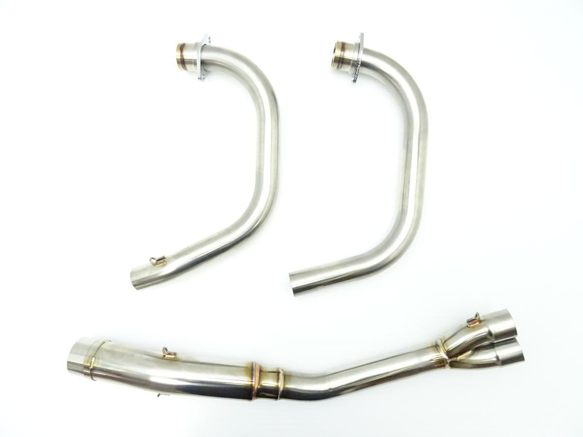 未使用 美品 ZZR250 ツキギ フルエキ 用 エキパイ マフラー TR018 ZZ