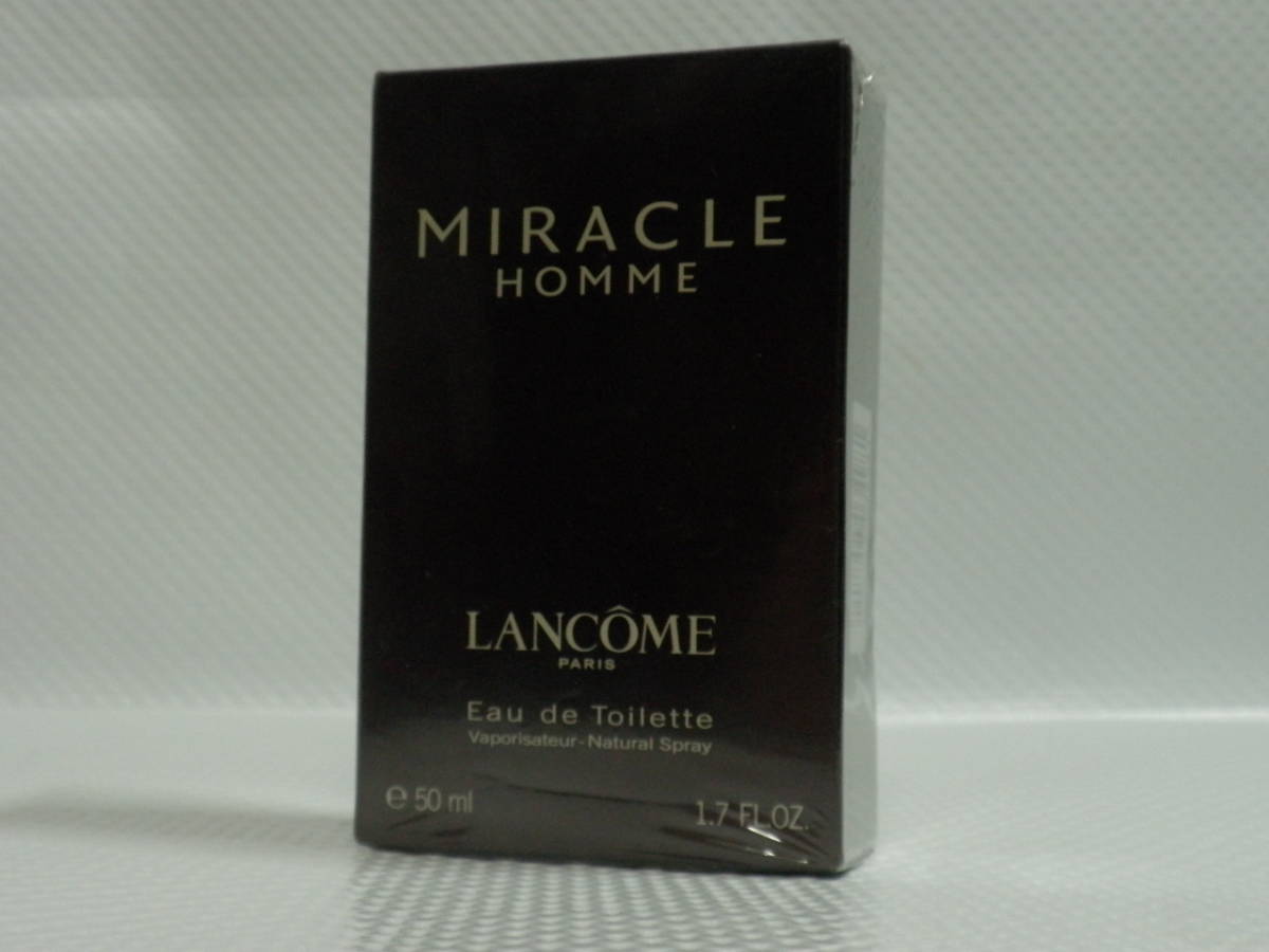 未開封 LANCOME ランコム 香水 ミラク オム オードトワレ MIRACLE