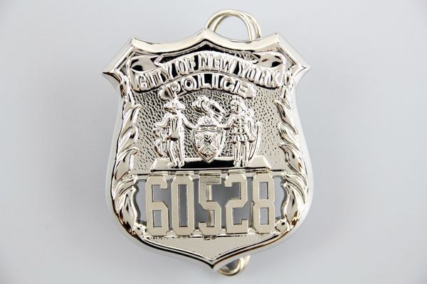 AC3168-A1 NYPD ニューヨーク市警察 OFFICER ポリスバッジ 認識番号 