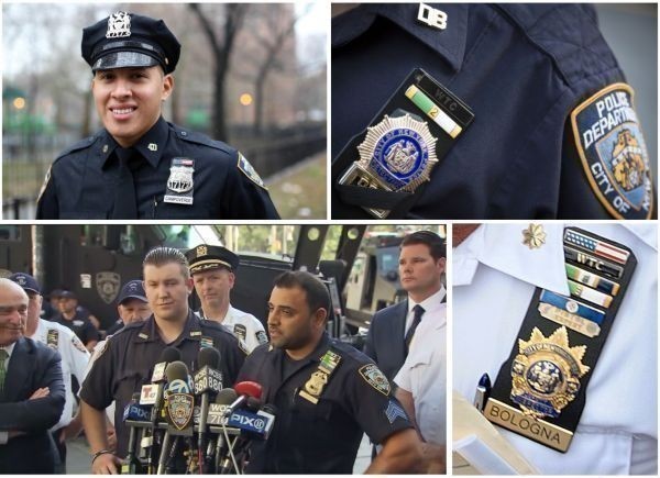 AC3168-A1 NYPD ニューヨーク市警察 OFFICER ポリスバッジ 認識番号 
