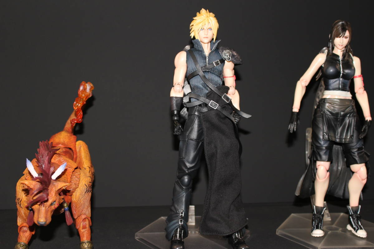 【未開封】プレイアーツ改　FFⅦ クラウド　セフィロス　2点セット プレイアーツ改 FINAL FANTSY Ⅶ ADVENT CHILDREN クラウド ティファ