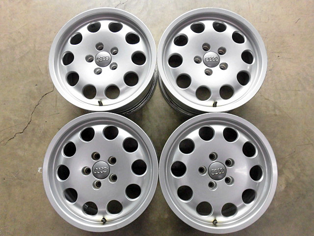 Audi アウディ A6純正 アルミホイール 4本 16×7J +45 PCD:112 5H