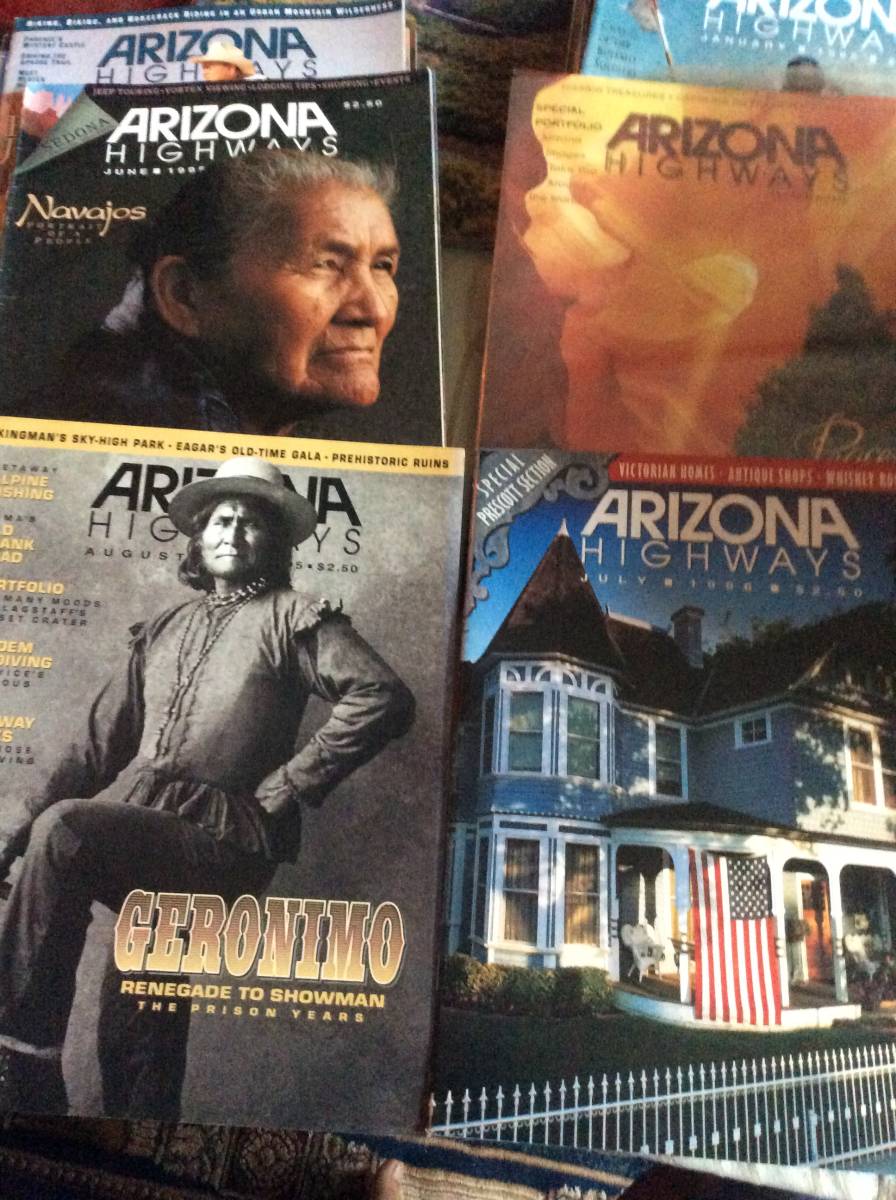 希少Arizona Highways 1992～2002年 116冊セット アリゾナの写真雑誌 セドナ キャニオン ナバホ族 ホピ族 キャニオン ルート66 ネイティブ_2