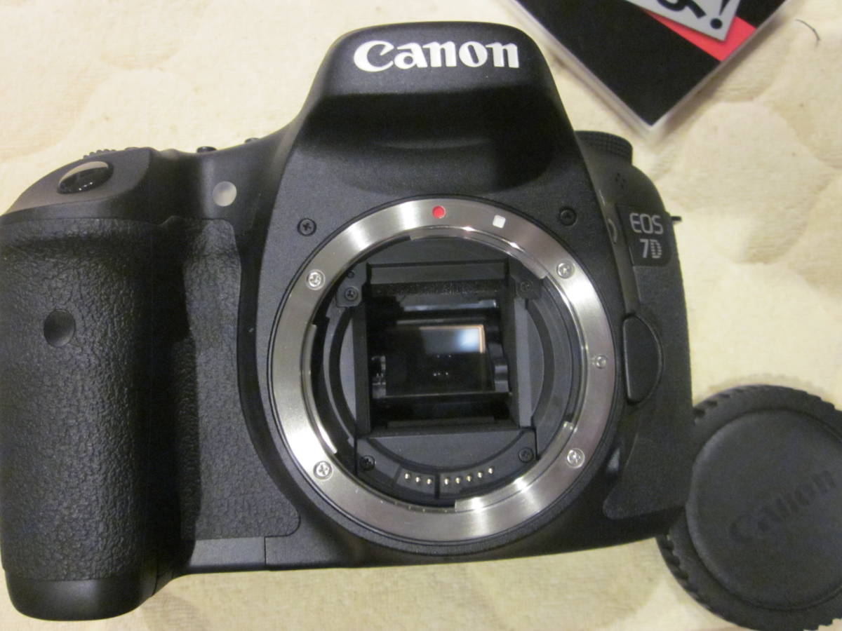 極上品、CANON、キャノン EOS 7D ボディー、実用動作品 【公式通販】