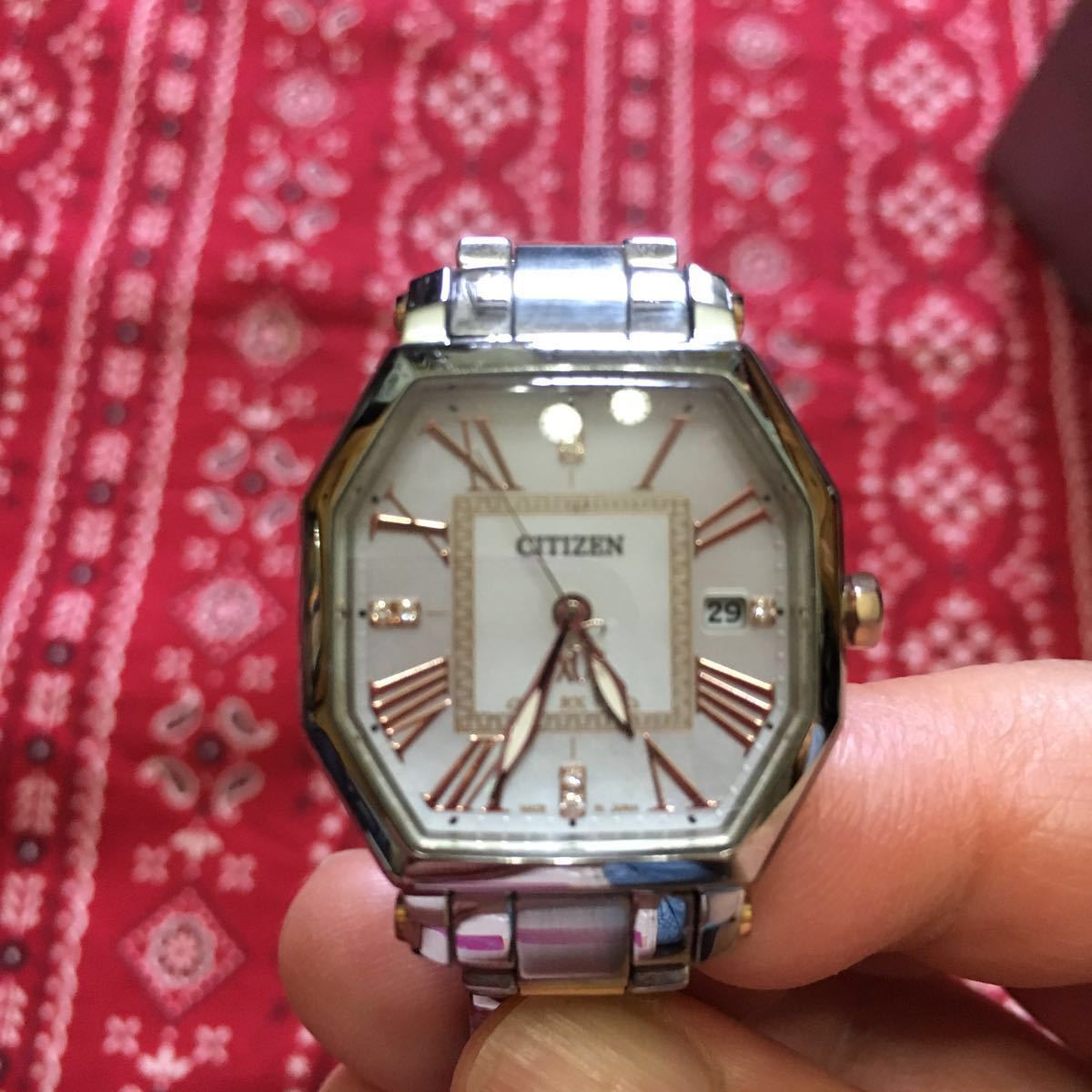 ジャンク】シチズン]CITIZEN 腕時計 xC クロスシー Eco-Drive エコ 