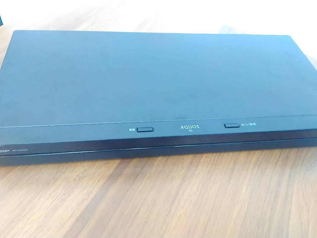 シャープブルーレイレコーダー BD-NW500 16年製 シャープ BD-NW500 