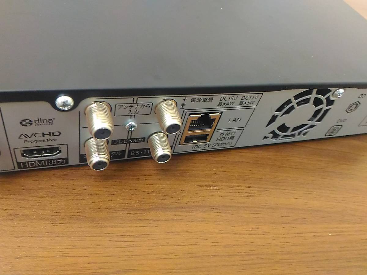 シャープブルーレイレコーダー BD-NW500 16年製 シャープ BD-NW500 