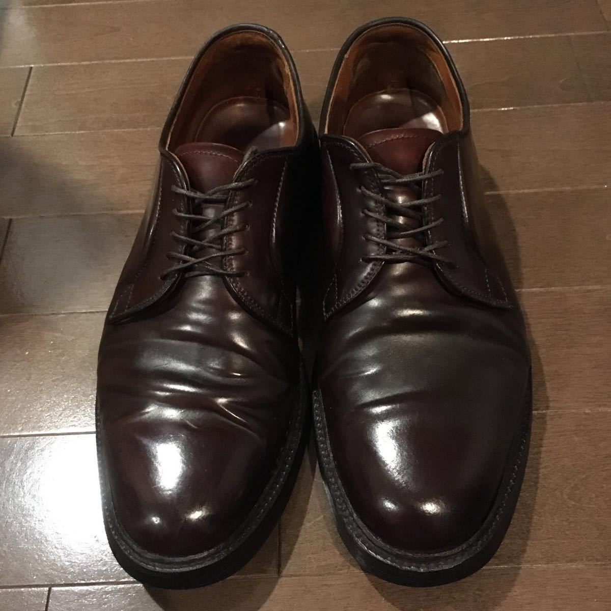 Alden オールデン 990 プレーントゥ 外羽根 コードバン バーガンディ 