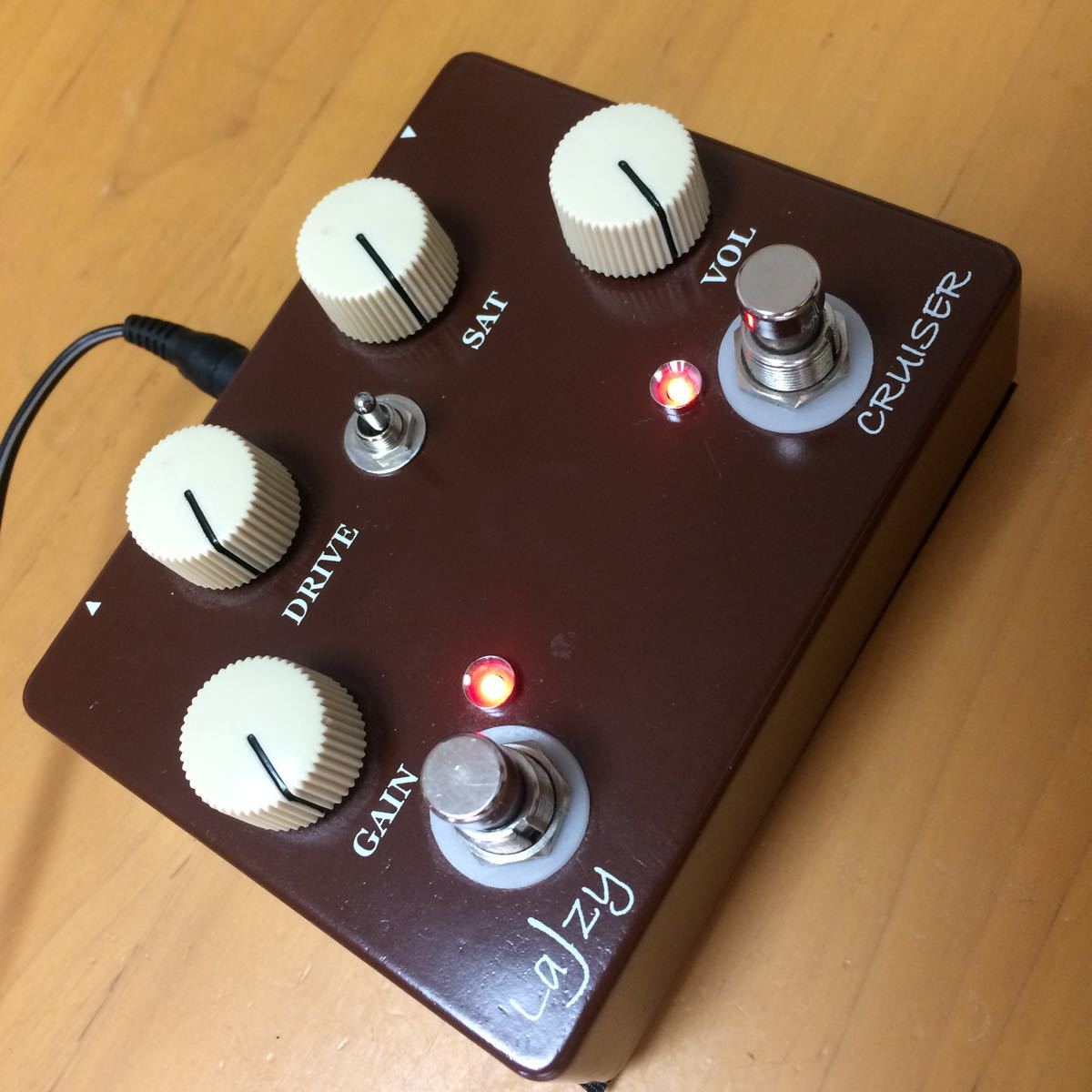 Lazy J Cruiser レア 【Fender Tweed系ペダル】 値下げ Lazy J Cruiser double 中古 美品 Tweed系ドライブペダル レア