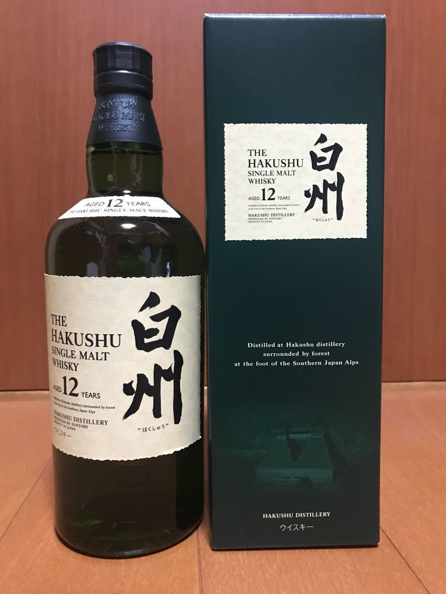  サントリー 白州12年700ml 未開栓 箱付き(日本)｜売買されたオークション情報、yahooの商品情報をアーカイブ公開 - オークファン 日本