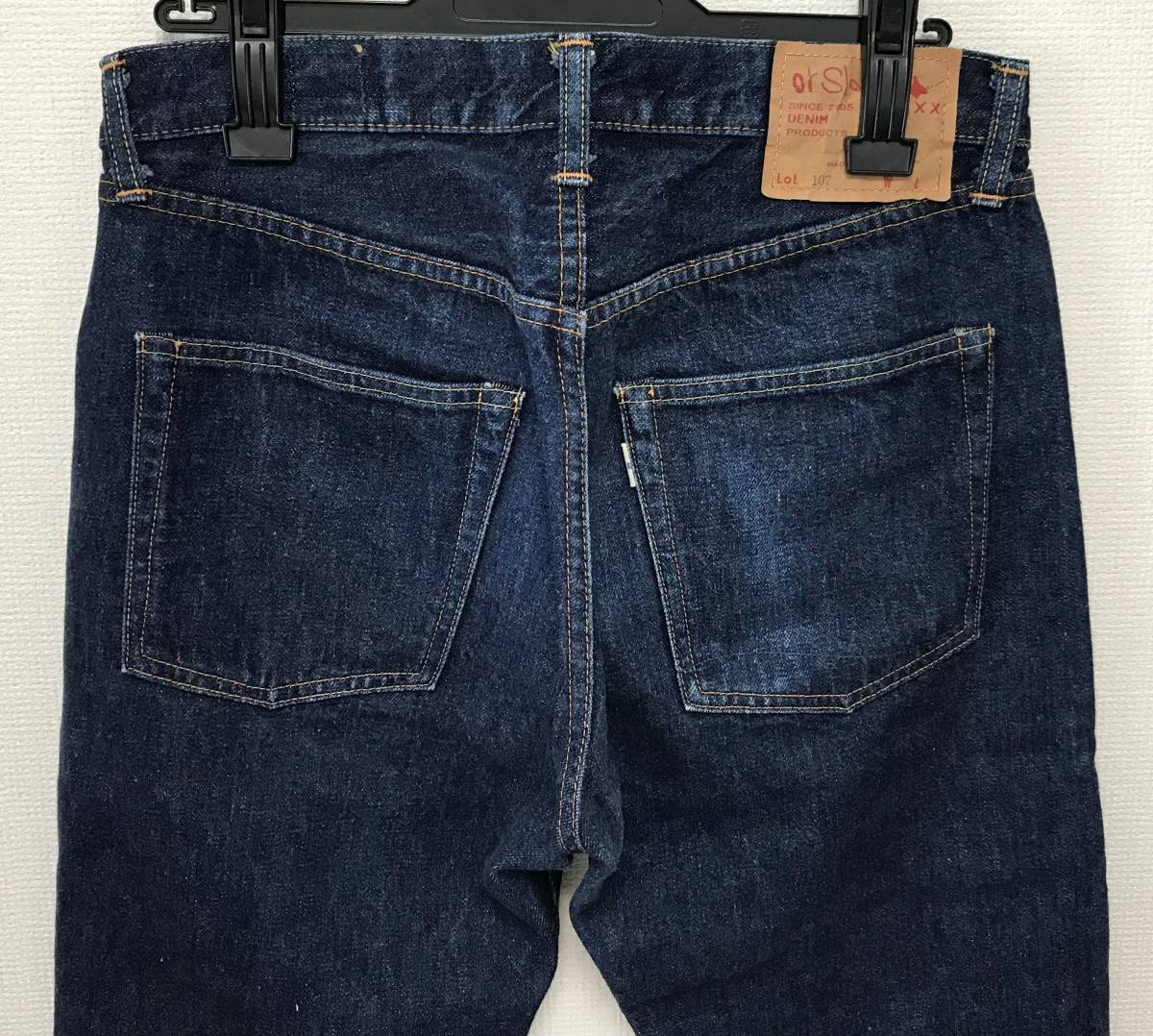メンズ1】オアスロウ orSlow107『IVY FIT DENIM』ONE WASH 日本製 