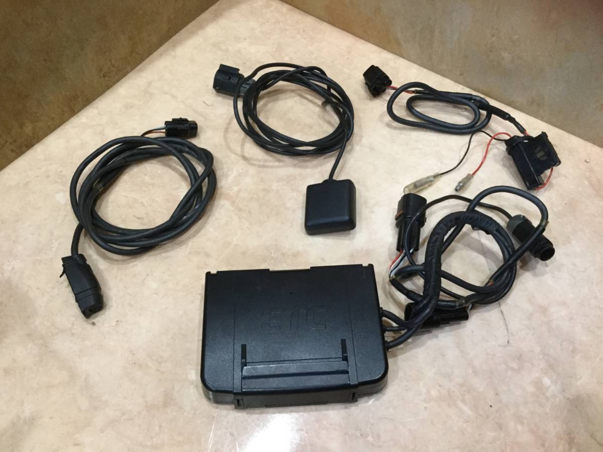 バイク用 アンテナ インジケーター 分離型ETC 日本無線 JRM-11 ジャンク品_1