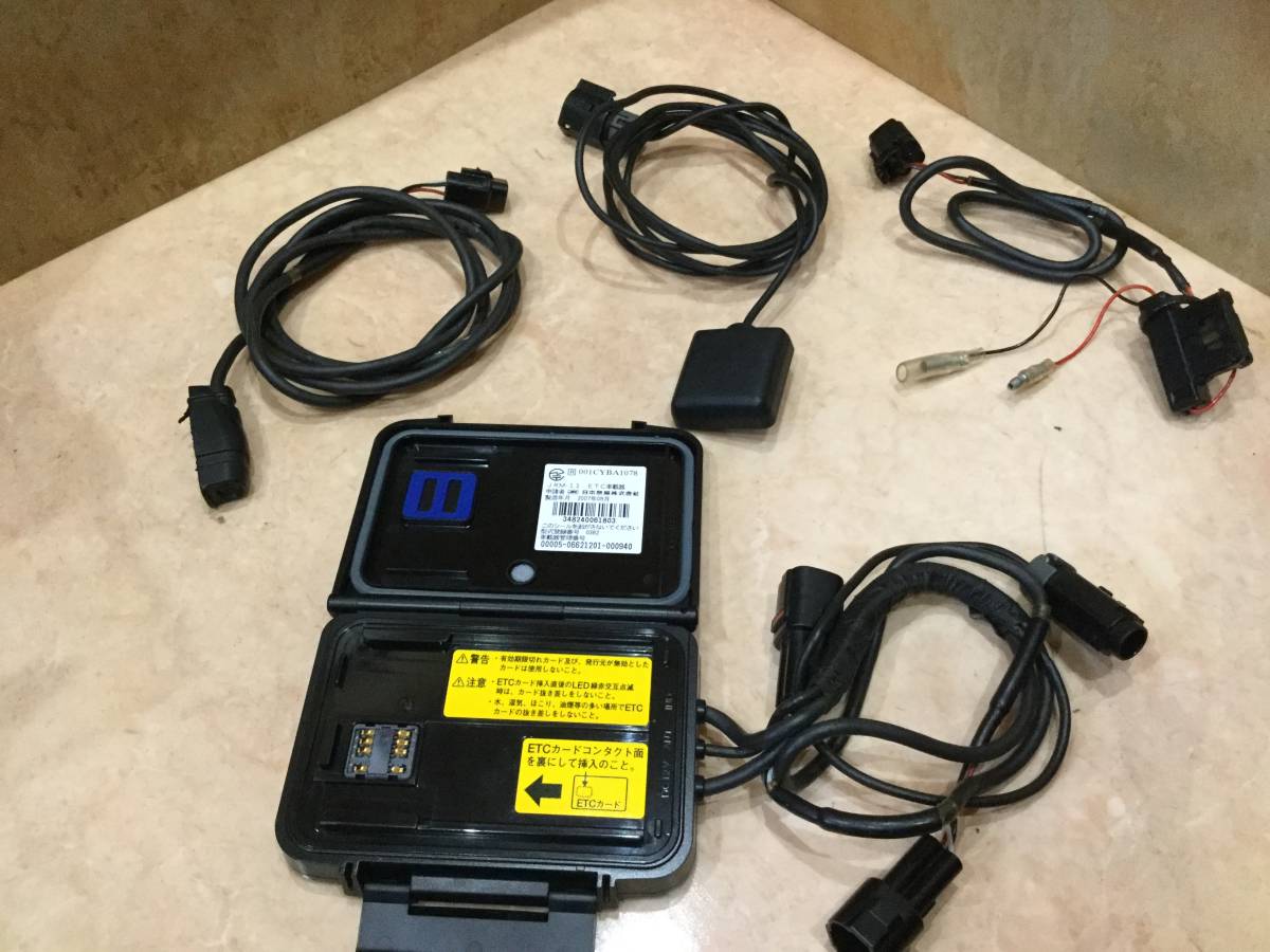 バイク用 アンテナ インジケーター 分離型ETC 日本無線 JRM-11 ジャンク品_3