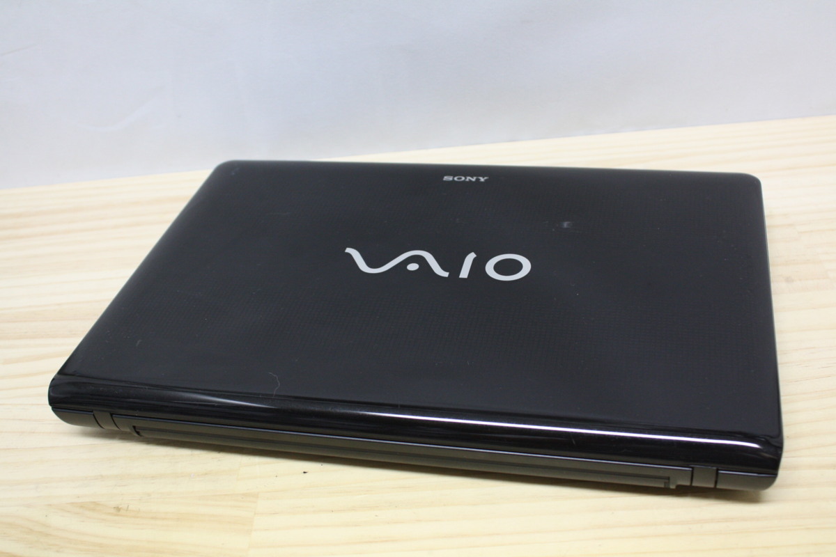 SONY VAIO ノートPC ブラック ジャンク SONY VAIO ノートパソコン 