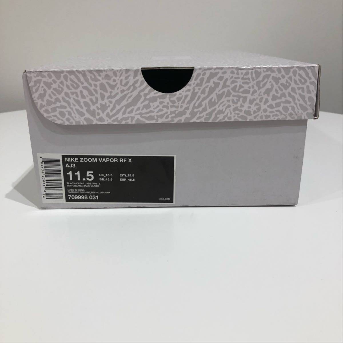 最終価格フェデラーNike Zoom Vapor AJ3 限定コラボ品箱なし ZOOM