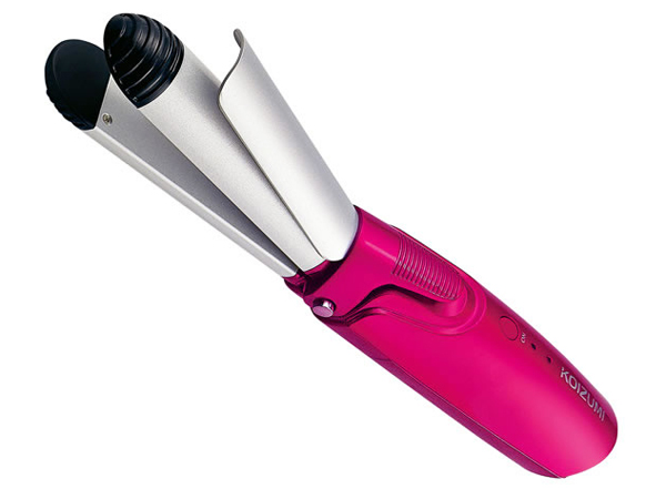 【アウトレット】KOIZUMI コードレス 2WAY ヘアアイロン KHR-7410/P ピンク 海外兼用 最高温度170℃