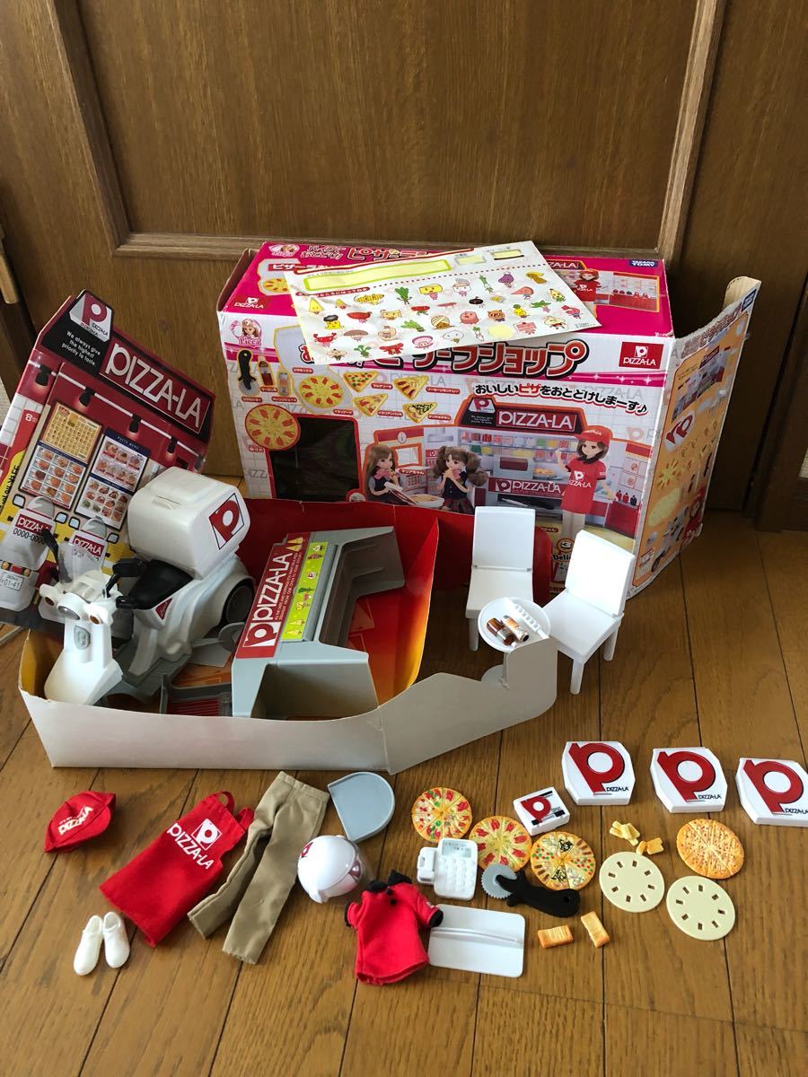 限定SALE，新作 リカちゃん おとどけ ピザーラショップ 制服つき(ハウス、建物)｜売買されたオークション情報、yahooの商品情報をアーカイブ公開 - オークファン ハウス、建物
