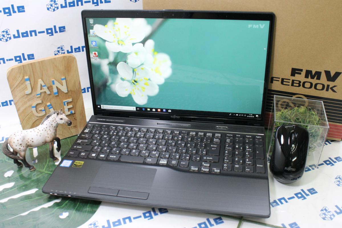 ∞極美品富士通 FMV LIFEBOOK FMVA77C2B [ブライトブラック]格安