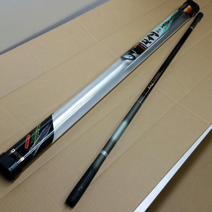 ダイワ カーボウィスカーパワーメッシュ本流アマゴ72 中古未使用品 