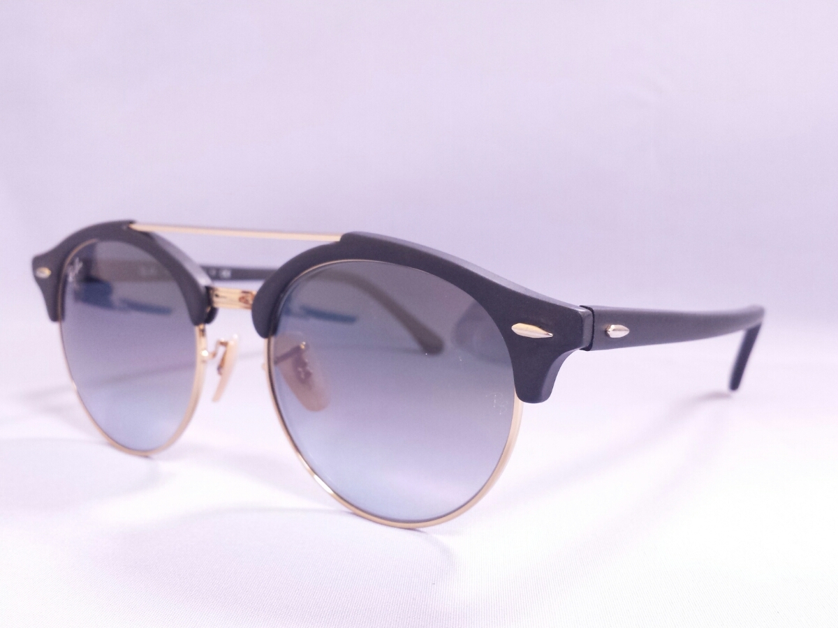 RayBan レイバン マットブラック×ゴールドカラーフレームサングラス 
