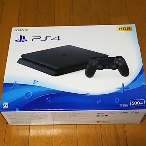 ☆最新型！新品未使用！ PlayStation4 ジェット・ブラック 500GB CUH-2200AB01