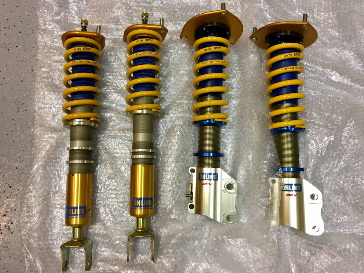 CT9A ランエボ7,8,9 OHLINS 車高調 CT9A ランサーエボリューション7、8、9用 OHLINS DFV 全長調整式 車