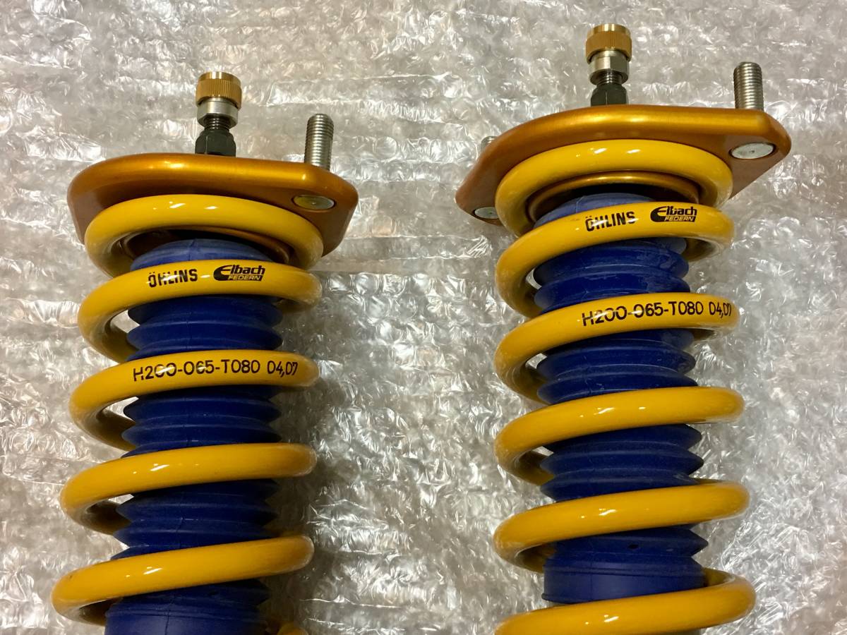 CT9A ランサーエボリューション7、8、9用 OHLINS DFV 全長調整式 車