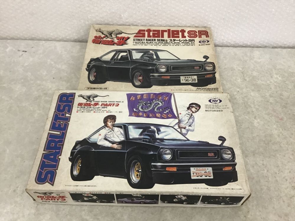マルイ 1/24 街道レーサー スターレットSR，トヨタ スターレットSR