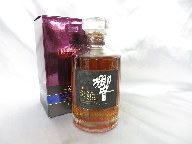 サントリー 【未開栓】SUNTORY サントリー 響 21年 ウイスキー 700ml