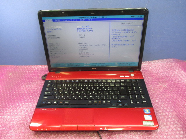 NEC Pentium 2.10GH NT: LS150⁄F 無線マルチノート ⁄ ⁄2GB トランプ氏