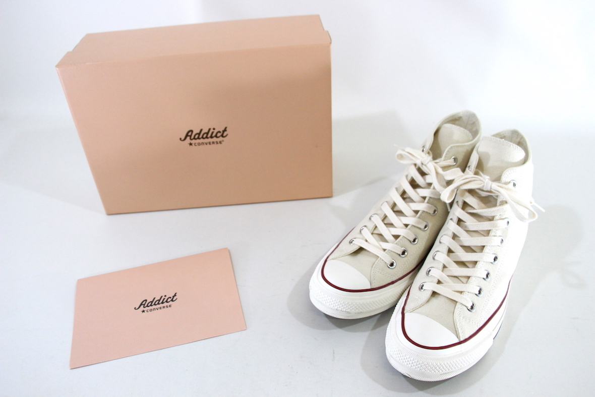 極美】Addict CONVERSE ALL STAR CHUCK TAYLOR CANVAS HI 1CK713 US8.5 