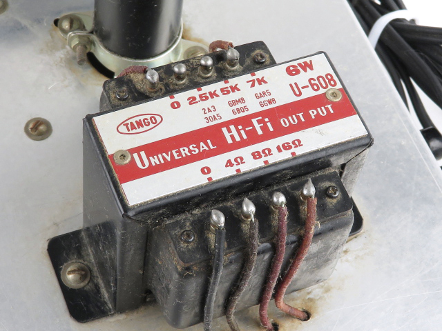 TANGO 真空管アンプ シングル用 出力トランス U-608 搭載 6W タンゴ
