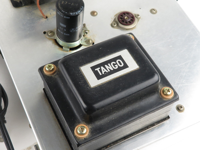 TANGO　U－608　タンゴ出力トランス　6W　2個　新品に近い状態 TANGO 真空管アンプ シングル用 出力トランス U-608 搭載 6W タンゴ